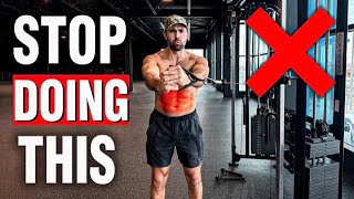 Pallof press or side plank video